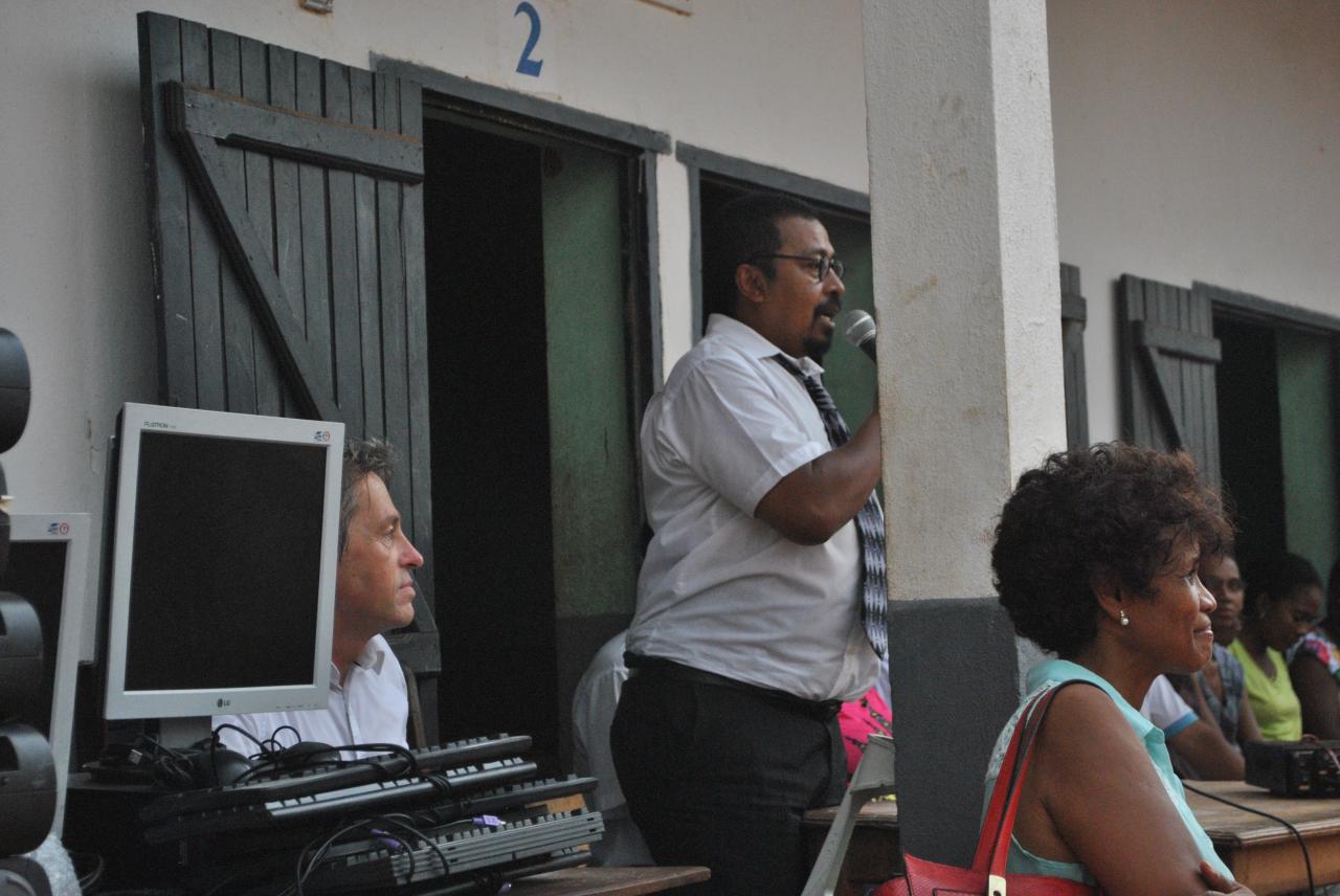 Discours du Président au Lycée de Marovoay