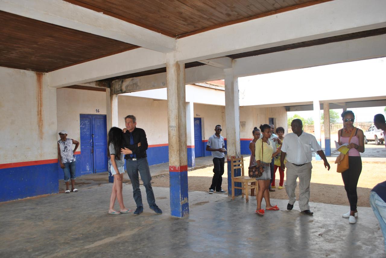 Accueil au Lycée de Mampikony